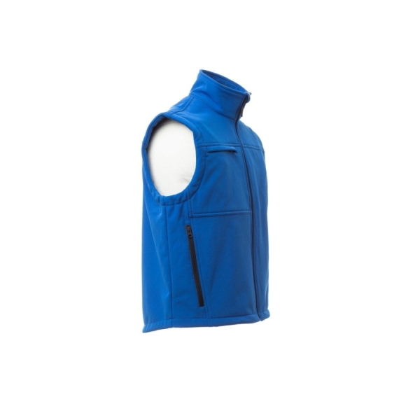 Vesta softshell Payper Bering pentru Barbati, 93% polyester + 7% Elastan Soft shell, Toamna-Iarna, 330 g/m2