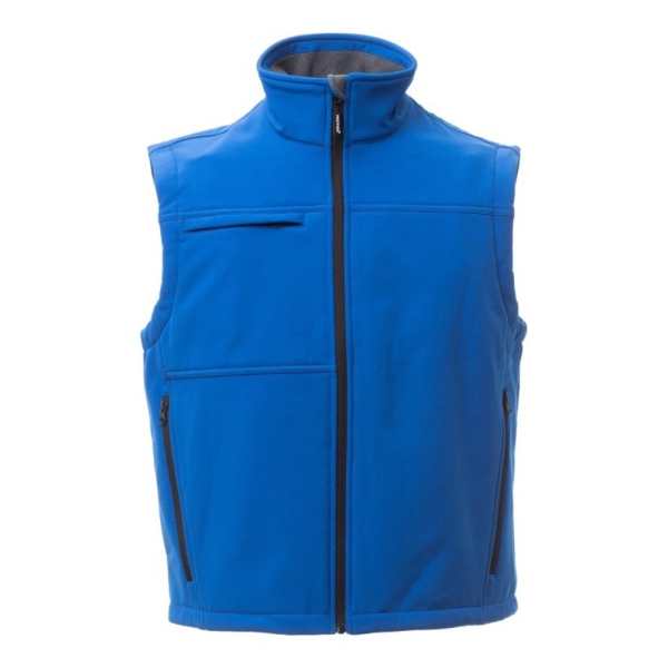 Vesta softshell Payper Bering pentru Barbati, 93% polyester + 7% Elastan Soft shell, Toamna-Iarna, 330 g/m2
