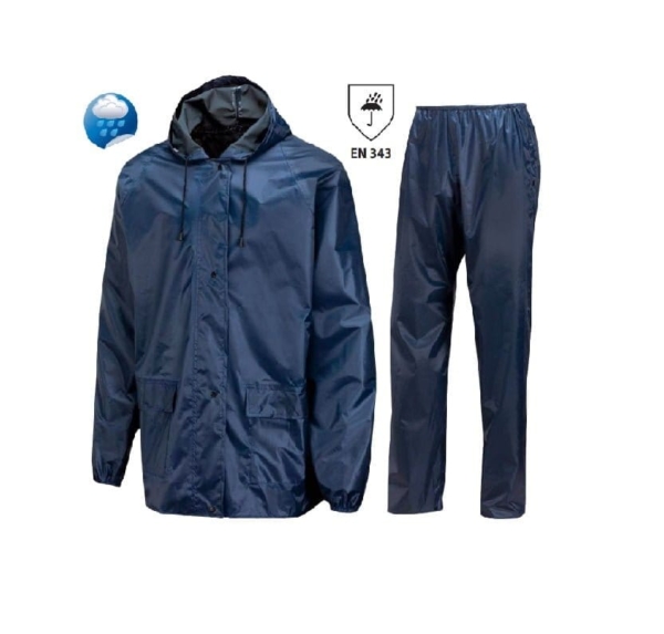 Costum impermeabil Branco