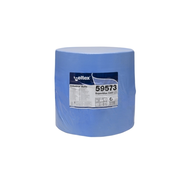 Rola industriala 1000 din celuloza, 3 straturi, dimensiuni portie 35,5x36 cm, 1000 portii, lungime rola 355 m