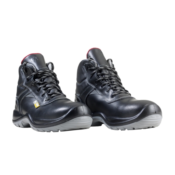 Bocanci Sirin Calimanu New S3 WR SRC cu Membrana impermeabila; asigura aerisirea piciorului, Material PU 2D, Tip burduf - dublata cu material spongios, Insiretare prin perforatii consolidate cu capse nemetalice