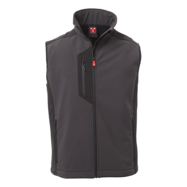 Vesta softshell Payper Cork for Men, made of 95% polyester + 5% Elastan, suitable for all seasons, 320 g/m2