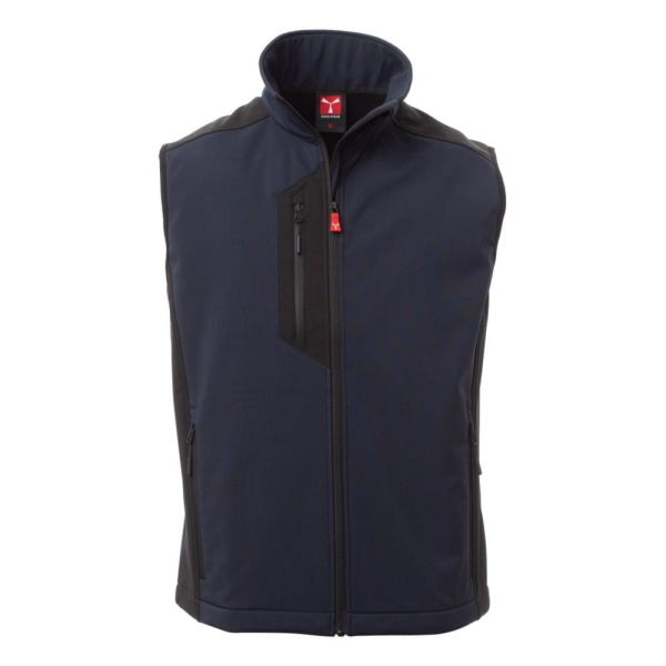 Vesta softshell Payper Cork for Men, made of 95% polyester + 5% Elastan, suitable for all seasons, 320 g/m2