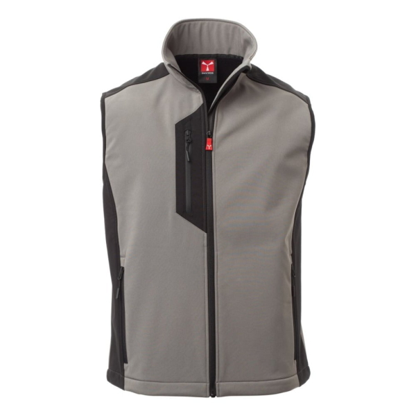 Vesta softshell Payper Cork for Men, made of 95% polyester + 5% Elastan, suitable for all seasons, 320 g/m2