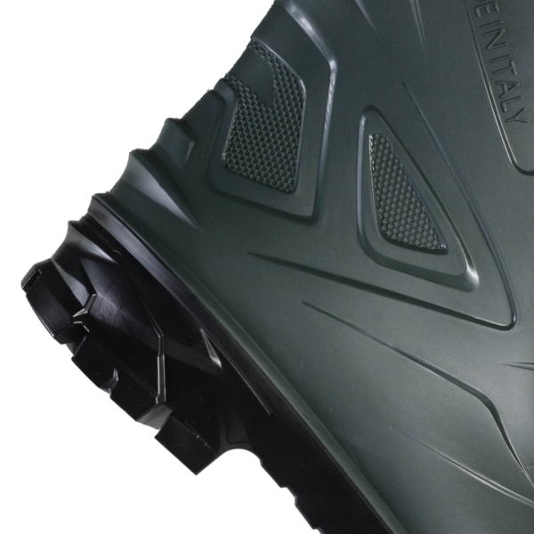 Cizma Exena PVC Devil green S5 SRC Poliester Injectata Slip-on Da