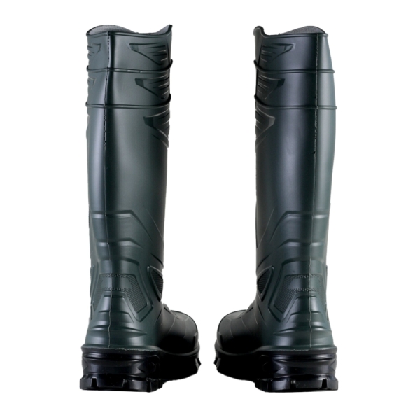 Cizma Exena PVC Devil green S5 SRC Poliester Injectata Slip-on Da