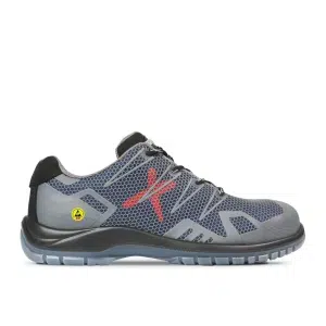 Pantofi Exena EROS GREY S1 PL FO SR ESD,Energy, PU 2D, Tip burduf - dublata cu material spongios
