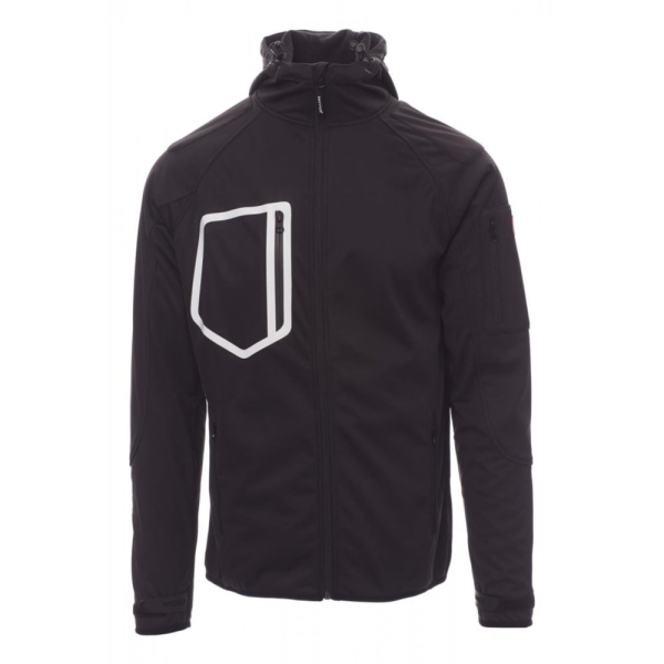 Jacheta softshell Payper Extreme, Barbati, 100% polyester Soft shell, Toamna-Iarna, 280 g/m2