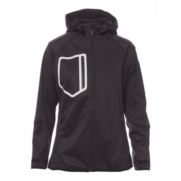 Jacheta softshell Payper Extreme Lady Femei 100% polyester Soft shell Toamna-Iarna 280 g/m2