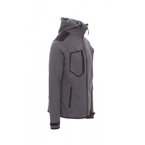 Jacheta softshell Payper Extreme, Barbati, 100% polyester Soft shell, Toamna-Iarna, 280 g/m2