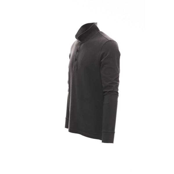 Tricou polo cu maneca lunga Payper Florence Barbati, 100% Bumbac pique, Primavara-Toamna, 210 g/m2