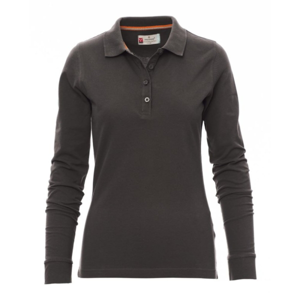 Tricou polo cu maneca lunga Payper Florence Lady, Femei, 100% Bumbac pique, Primavara-Toamna, 210 g/m2