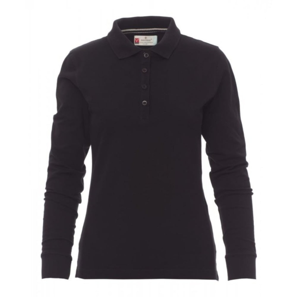 Tricou polo cu maneca lunga Payper Florence Lady, Femei, 100% Bumbac pique, Primavara-Toamna, 210 g/m2