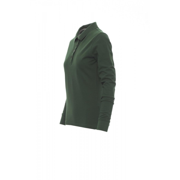 Tricou polo cu maneca lunga Payper Florence Lady, Femei, 100% Bumbac pique, Primavara-Toamna, 210 g/m2