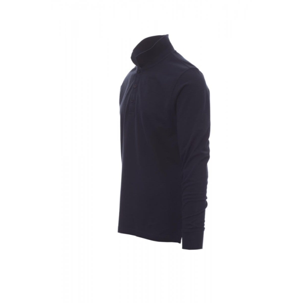 Tricou polo cu maneca lunga Payper Florence Barbati, 100% Bumbac pique, Primavara-Toamna, 210 g/m2