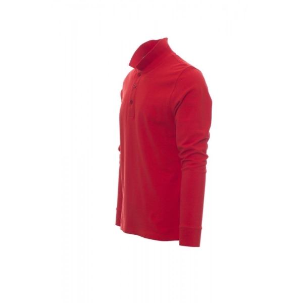 Tricou polo cu maneca lunga Payper Florence Barbati, 100% Bumbac pique, Primavara-Toamna, 210 g/m2