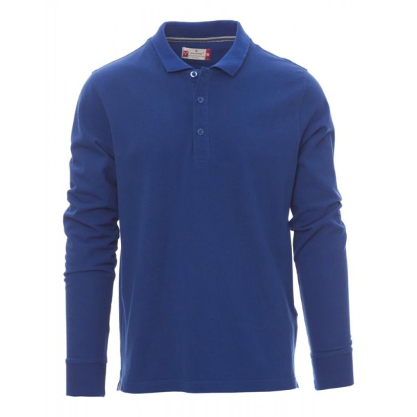 Tricou polo cu maneca lunga Payper Florence Barbati, 100% Bumbac pique, Primavara-Toamna, 210 g/m2