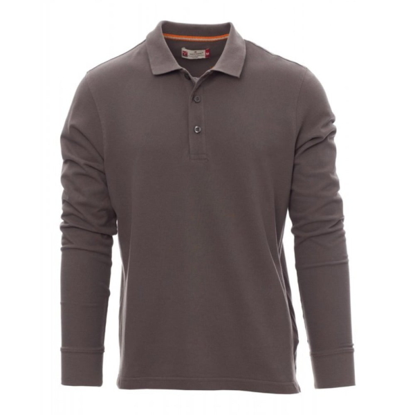 Tricou polo cu maneca lunga Payper Florence Barbati, 100% Bumbac pique, Primavara-Toamna, 210 g/m2