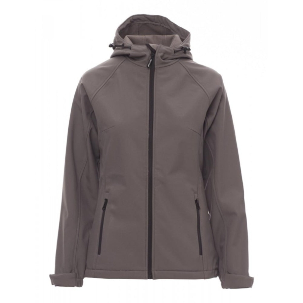 Jacheta softshell Payper Gale Lady, Femei, 100% poliester, Primavara-Toamna, 320 g/m2