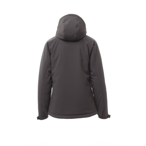 Jacheta softshell de iarna pentru Femei din Soft Shell 95% polyester + 5% elastan, 320 g/m2