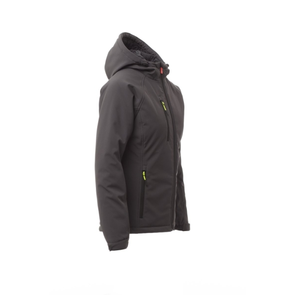 Jacheta softshell de iarna pentru Femei din Soft Shell 95% polyester + 5% elastan, 320 g/m2