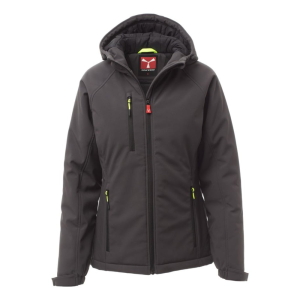 Jacheta softshell de iarna pentru Femei din Soft Shell 95% polyester + 5% elastan, 320 g/m2