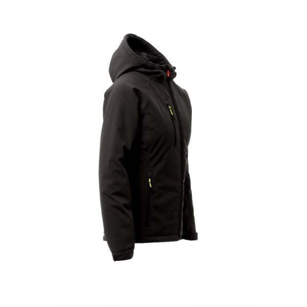Jacheta softshell de iarna pentru Femei din Soft Shell 95% polyester + 5% elastan, 320 g/m2