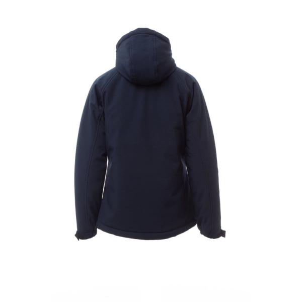 Jacheta softshell de iarna pentru Femei din Soft Shell 95% polyester + 5% elastan, 320 g/m2