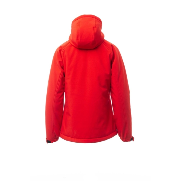 Jacheta softshell de iarna pentru Femei din Soft Shell 95% polyester + 5% elastan, 320 g/m2
