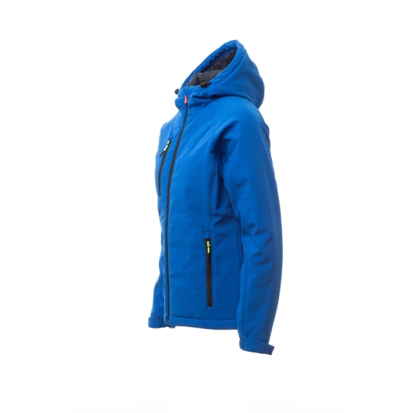 Jacheta softshell de iarna pentru Femei din Soft Shell 95% polyester + 5% elastan, 320 g/m2