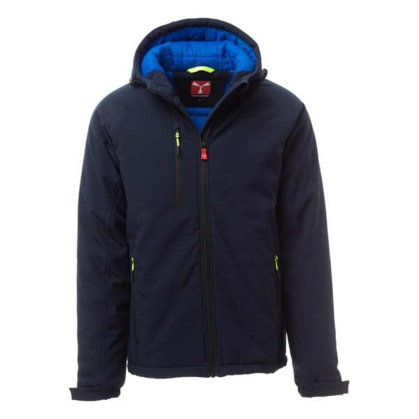 Jacheta softshell de iarna pentru Barbati din 95% polyester + 5% elastan, 320 g/m2
