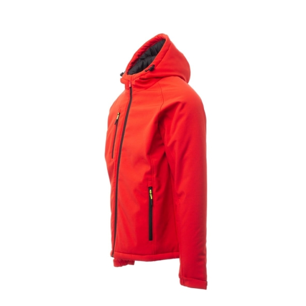 Jacheta softshell de iarna pentru Barbati din 95% polyester + 5% elastan, 320 g/m2