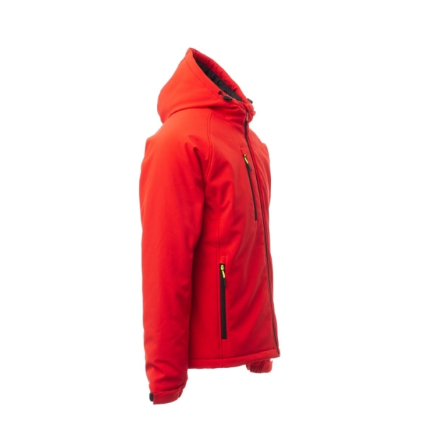 Jacheta softshell de iarna pentru Barbati din 95% polyester + 5% elastan, 320 g/m2
