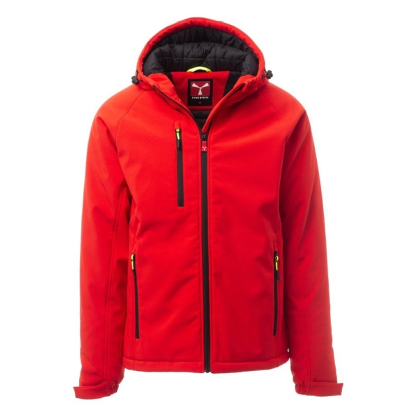 Jacheta softshell de iarna pentru Barbati din 95% polyester + 5% elastan, 320 g/m2