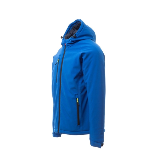 Jacheta softshell de iarna pentru Barbati din 95% polyester + 5% elastan, 320 g/m2