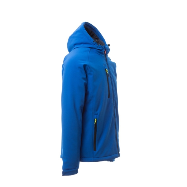 Jacheta softshell de iarna pentru Barbati din 95% polyester + 5% elastan, 320 g/m2