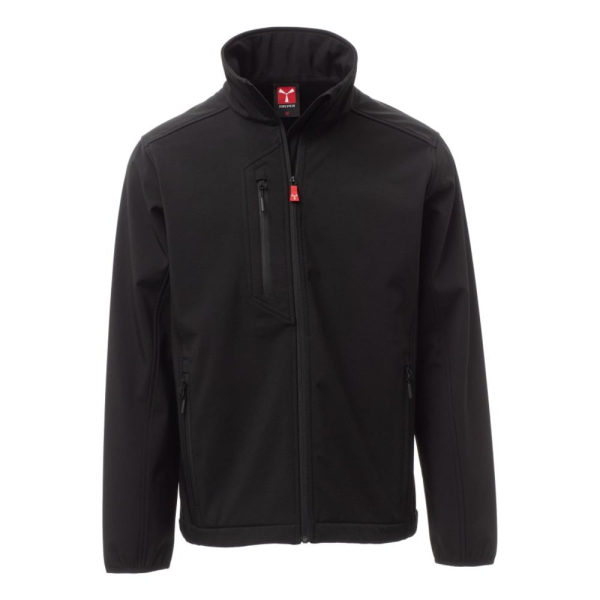 Jacheta softshell Payper Galway Barbati, 95% polyester + 5% Elastan, Toamna-Iarna, 320 g/m2