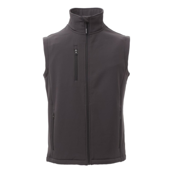 Vesta softshell Payper Glasgow pentru Barbati, din Soft Shell 100% polyester, Primavara-Toamna, 320 g/m2