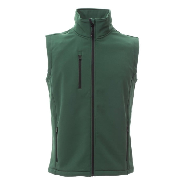 Vesta softshell Payper Glasgow pentru Barbati, din Soft Shell 100% polyester, Primavara-Toamna, 320 g/m2