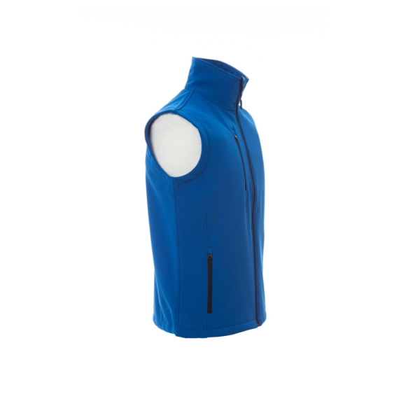 Vesta softshell Payper Glasgow pentru Barbati, din Soft Shell 100% polyester, Primavara-Toamna, 320 g/m2