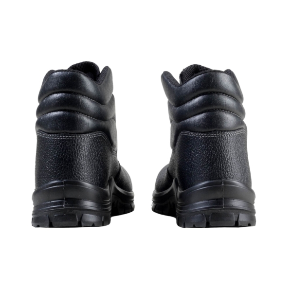 Bocanci Sirin Macin 01 SRC,  material rezistent la abraziune, PU 1D, Tip burduf - dublata cu material spongios, Insiretare prin perforatii consolidate cu capse metalice