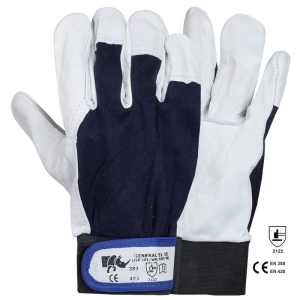 Manusi General EL piele capra/textil Rhino Safety