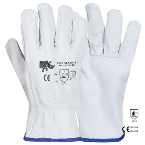 Manusi Star Combi piele de bovina/spalt Rhino Safety