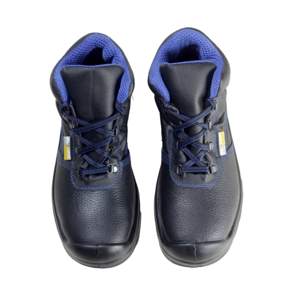 Bocanci Sirin Pades New S1P SRC,  PU 2D, Tip burduf, Insiretare prin perforatii consolidate cu capse metalice