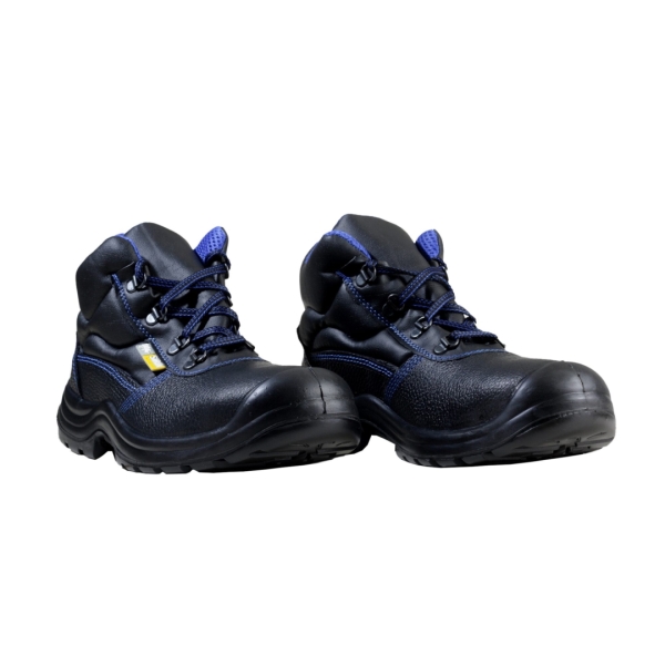 Bocanci Sirin Pades New S1P SRC,  PU 2D, Tip burduf, Insiretare prin perforatii consolidate cu capse metalice