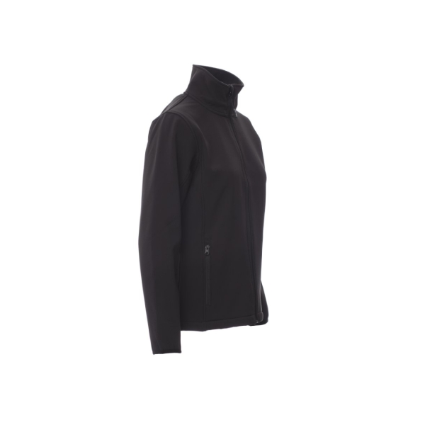 Jacheta softshell Payper Perth Lady Femei, 100% polyester Soft shell mecanic stretch, Toamna-Iarna, 280 g/m2