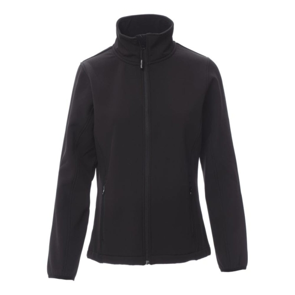 Jacheta softshell Payper Perth Lady Femei, 100% polyester Soft shell mecanic stretch, Toamna-Iarna, 280 g/m2