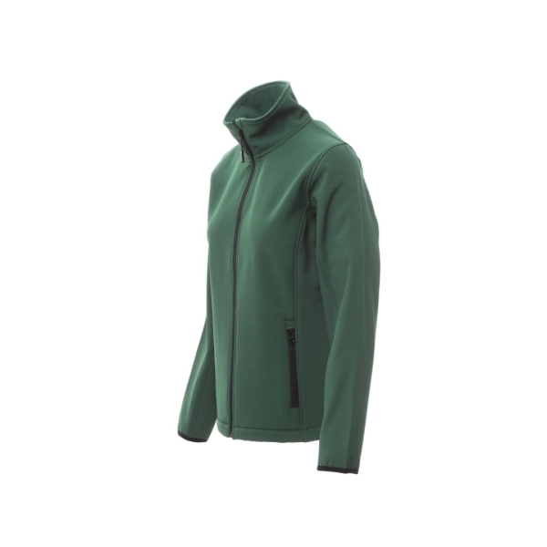 Jacheta softshell Payper Perth Lady Femei, 100% polyester Soft shell mecanic stretch, Toamna-Iarna, 280 g/m2