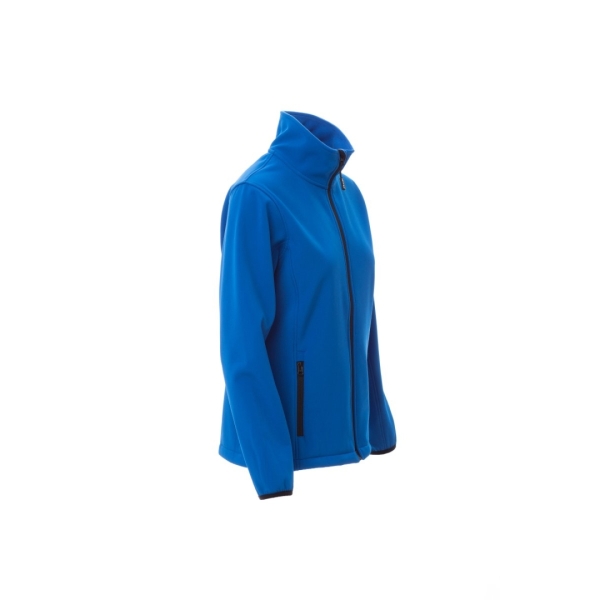 Jacheta softshell Payper Perth Lady Femei, 100% polyester Soft shell mecanic stretch, Toamna-Iarna, 280 g/m2