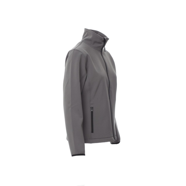 Jacheta softshell Payper Perth Lady Femei, 100% polyester Soft shell mecanic stretch, Toamna-Iarna, 280 g/m2